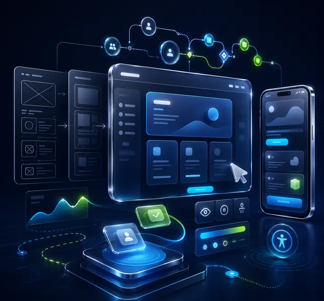 UI and UX design